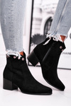 Women’s Boots On Heel Sergio Leone Black BT617
