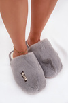 Furry Women's Slippers Gray Belinna