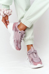 Women's Sneakers Memory Foam Big Star HH274258 Purple