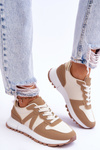 Buty Sportowe Damskie Niskie Beżowe Elliot