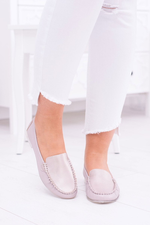 Sergio Leone Women's Pink Irmany Mokassins