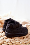 Children's Insulated High Sneakers Black Clafi