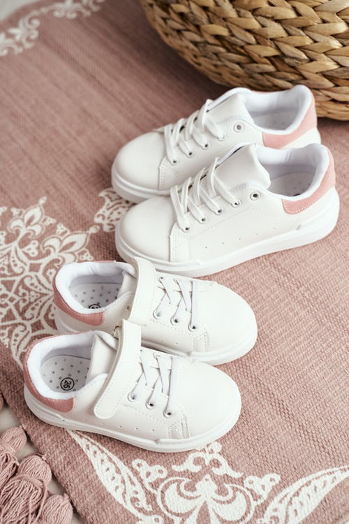 Children's Sports Shoes Sneakers White Pink Bilbo
