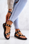 Women's Sport Sandals Decorative Shells Black Conner