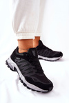 Buty Sportowe Memory Foam Wiązane Big Star Czarne GG274501 