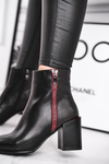 Women’s Boots Decorated Post Black Lippi