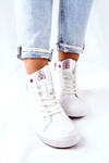 Women's Insulated Sneakers Cross Jeans White II2R4010C