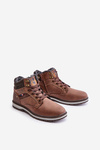 Warm Men's Ankle Boots McBraun Brown