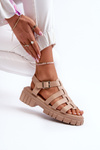 Beige Women's Roman Sandals Rosarose
