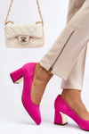 Fuchsia Stelloria High Heel Pumps
