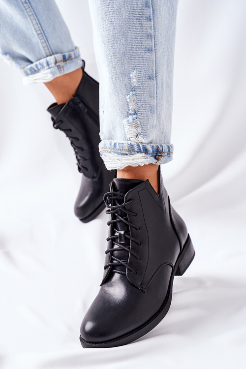 Classic Women's Boots S. Barski Black Bello