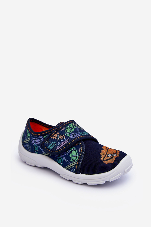 Boys' Slippers  Befado 974X503 Navy Blue 