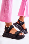 Women's Sandals On The Platform Black Terrina