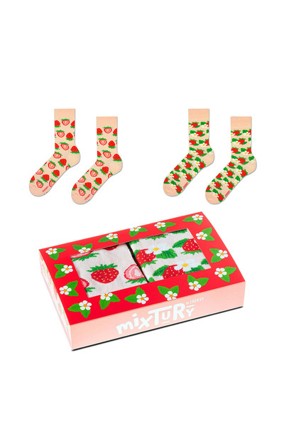 Sockenset Zooxy mixTURY Strawberries 2 Paar