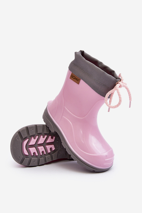 Kids' Pink KIMMY Wellies GoKids 951