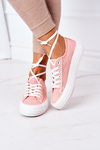 Women's Sneakers On A Platform Lee Cooper LCW-21-31-0125L Coral 