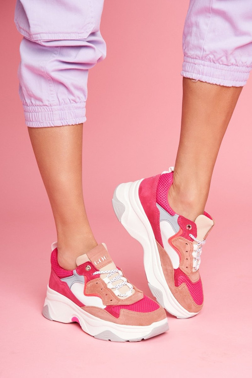 Women's Sports Leather Footwear GOE Pink FF2N3010