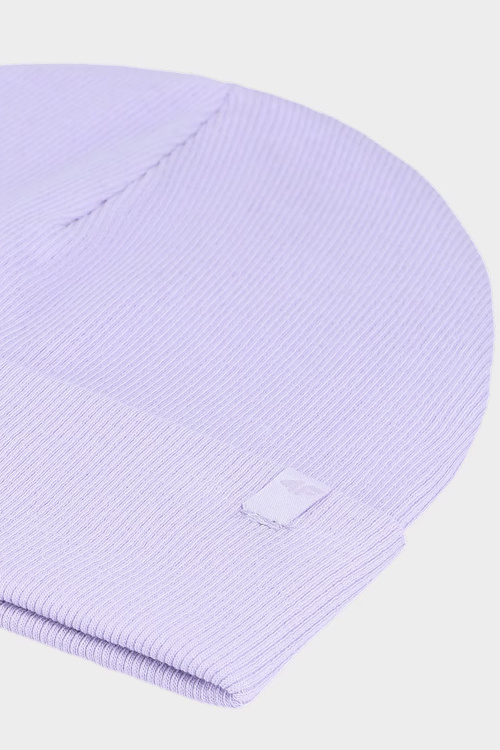 Dziecięca Czapka Beanie Fioletowa 4F 4FJWAW24ACAPU448-52S