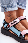 Sandały Damskie Sportowe Różowo-Niebieskie Lee Cooper LCW-23-34-1688L