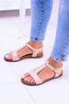 Beige Women's Flat Sandals Sunnyside