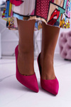 Women's Suede Stilettos Fuchsia Yanna
