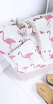 Beach Large Pink Handbag Bag Women's Flamingos