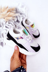 Dziecięce Sportowe Buty Sneakersy Czarno-Fioletowe Game Time