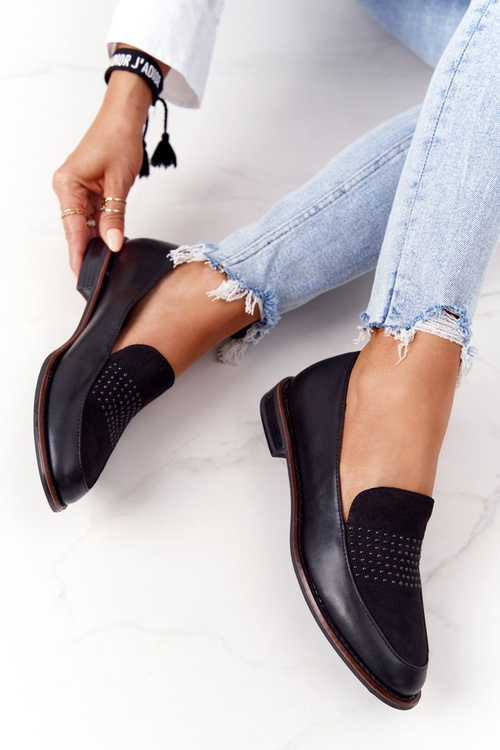 Women's Loafers Sergio Leone PB255 Black