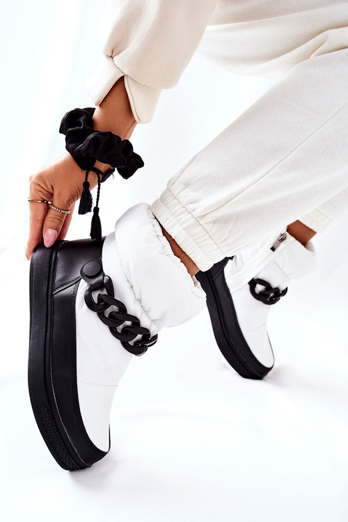 Women's Snow Boots White Khariche
