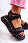 Women's Sandals On The Platform Black Terrina