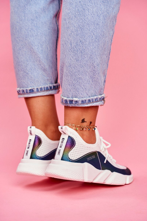 Women's Sports Shoes Big Star White FF274A052