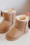 Children's Insulated Snow Boots Beige Gooby