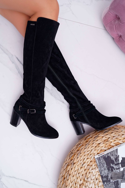 Women's Stiletto Boots Suede Big Star EE274520