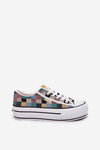 Patterned Women's Sneakers On Platform Lee Cooper LCW-25-31-3441L Multicolor