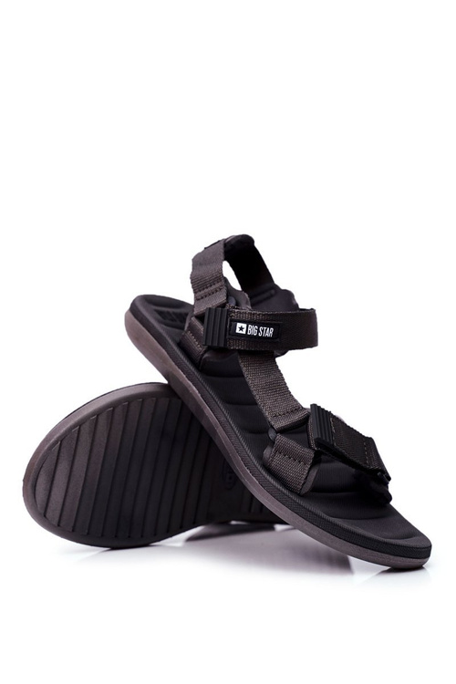 Men's Sports Sandals Grey Big Star FF174501