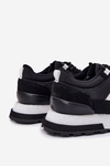 Męskie Sneakersy Na Platformie Czarne Lee Cooper LCJ-25-03-3378M