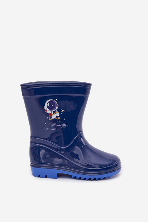 Children's Rubber Boots Navy Esalina
