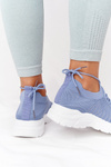 Women's Sport Shoes Sneakers Blue Ruler