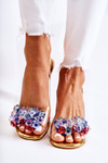 Elegant Pumps With Ornament Gold Amalia