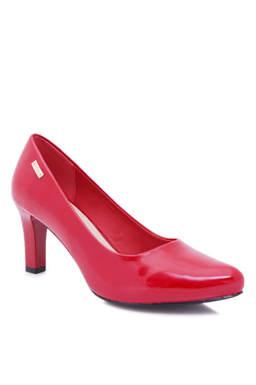 Women's Sergio Leone Red Lacquered Orsola pumps
