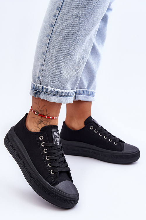 Women's Platform Sneakers Big Star LL274A176 Black