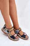 Ladies Leather Sports Sandals Artiker 54C1294 Multicolor