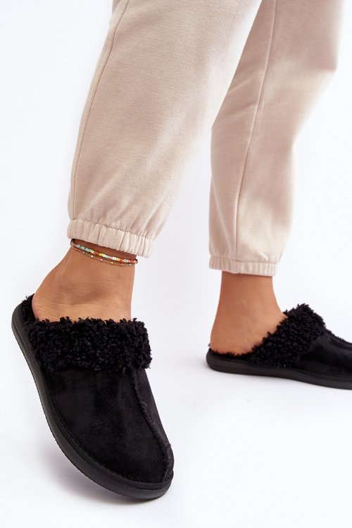 Women's Quilted Slippers Inblu EK000010 Black