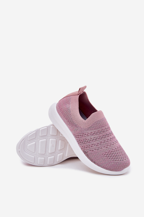 Children's Slip-On Sports Shoes Pink Grinala