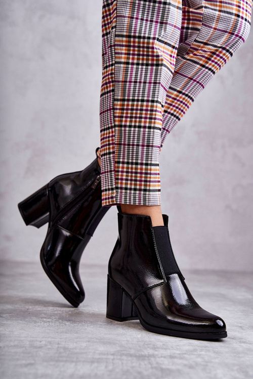 Classic Lacquered Boots La.Fi 260035B-LA Black