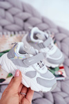 Sportowe Buty Dziecięce Szare ABCKIDS B011104349