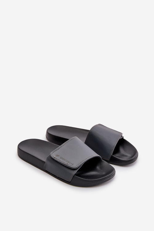 Męskie Klapki Szare 4FMM00FFLIM032-25S