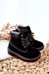 Children's Trapers Boots Black Milos
