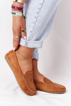 Women's Suede Loafers Camel Molly