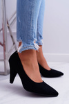 Women's Sergio Leone PB139 Black Felice pumps